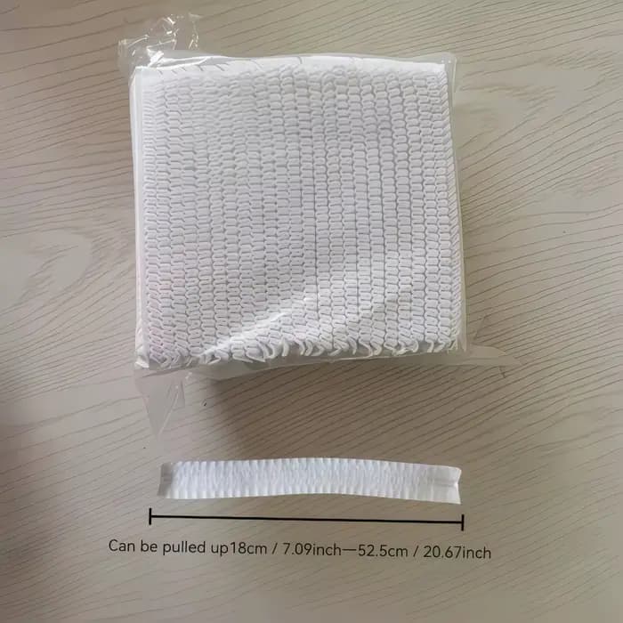 50/100 couvre-balais jetables | Adsorption électrostatique qui absorbe fortement les cheveux et la poussière