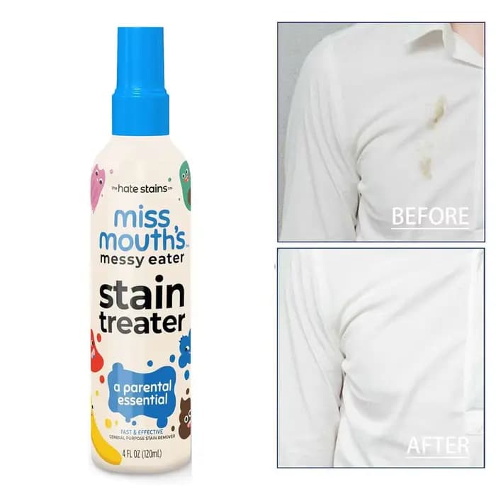 Spray dissolvant de taches pour tissu