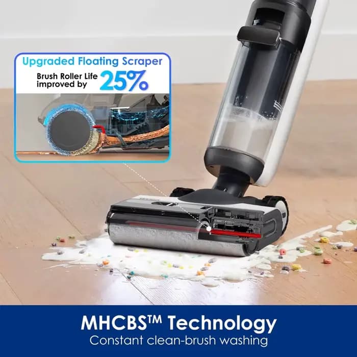 Tineco Floor One S7 FlashDry aspirateur sec et humide accessoires de laveuse rouleau de brosse et filtre HEPA pièces de rechange
