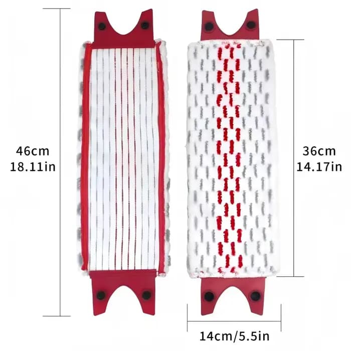 Tampons de rechange en microfibre pour balai plat Vileda Ultra Max