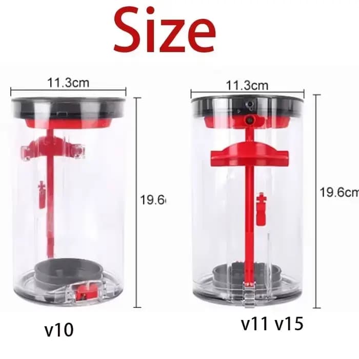 Poubelle Compatible avec Dyson V10 SV12 V11 V15 SV14 SV15 SV22