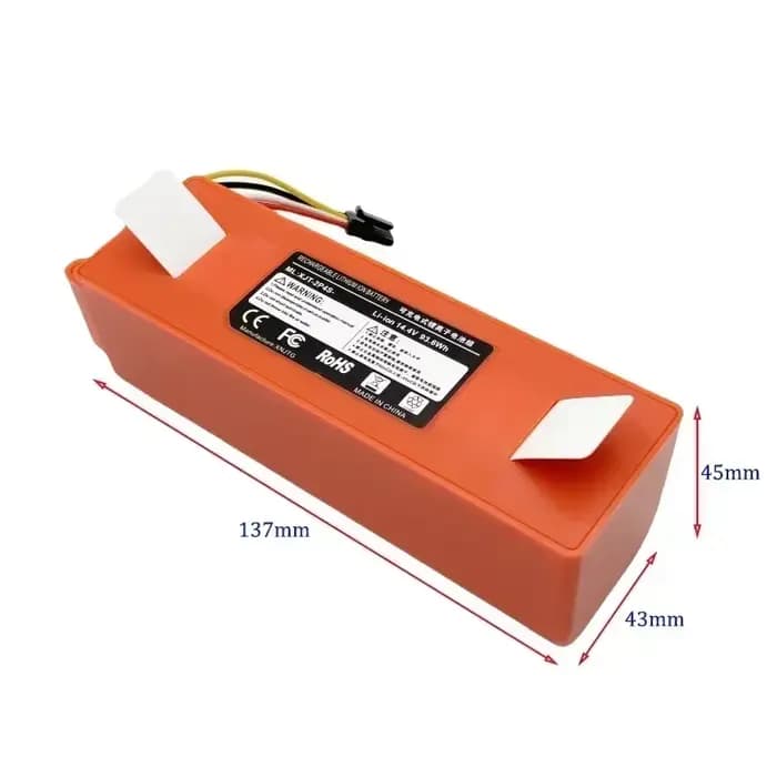Batterie pour aspirateur robot Xiaomi Roborock S55 S60 S65 S50 S51 S5 MAX S6
