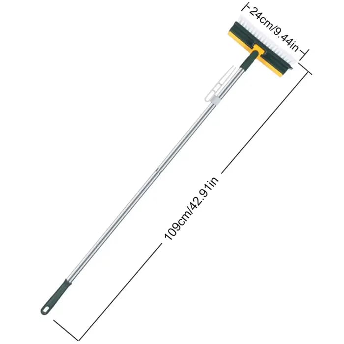 Brosse de nettoyage de sol 3 en 1 180 °