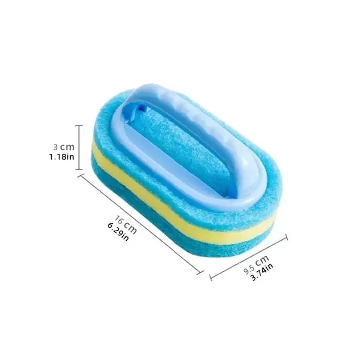 Éponge épaisse pour le nettoyage des carreaux de salle de bain