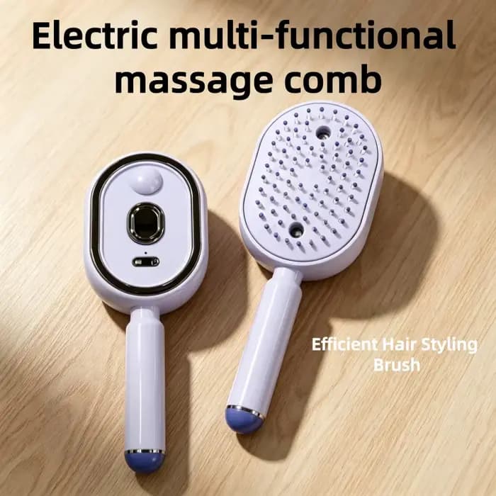 Brosse à cheveux électrique humide