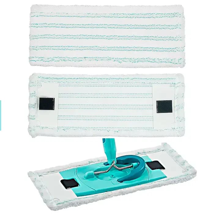 Tampon de nettoyage de sol pour Leifheit, lingettes nettoyantes, tampon de remplacement pour gril à vadrouille, fournitures de livres pour la maison, 38x15cm