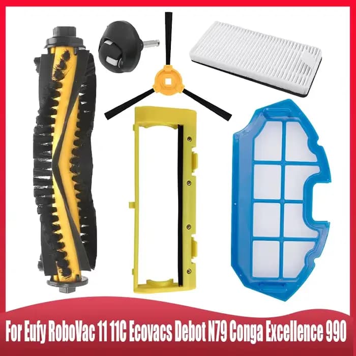 Pièces de rechange pour aspirateur Eufy RoboVac 11 11C Ecovacs Debot N79 Conga Excellence 990