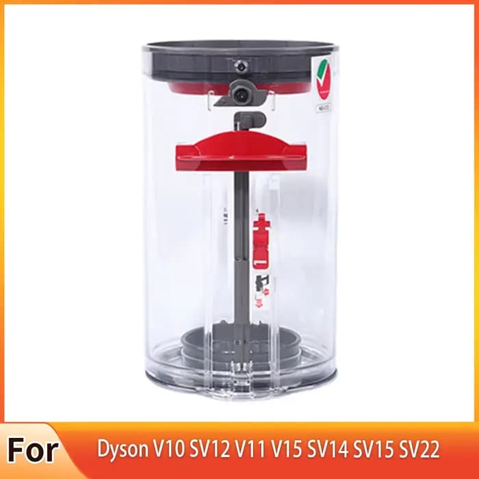 Poubelle à poussière pour aspirateur Dyson V10 SV12 V11 V15 SV14 SV15 SV22, couvercle de Base, bague d'étanchéité supérieure fixe, accessoires