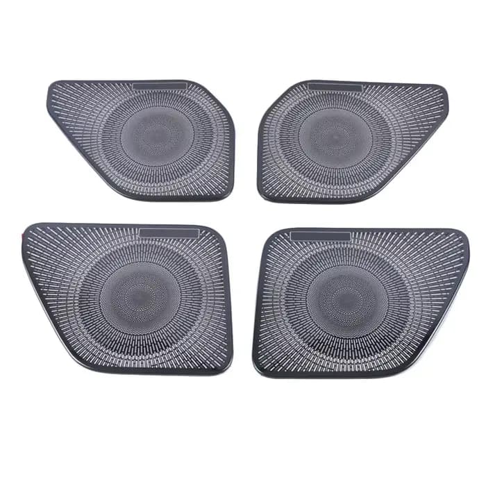 Couverture de klaxon de porte pour Land Rover Defender 110 2020 2021 2022, accessoires de décoration de haut-parleur de voiture, Protection du filet de haut-parleur