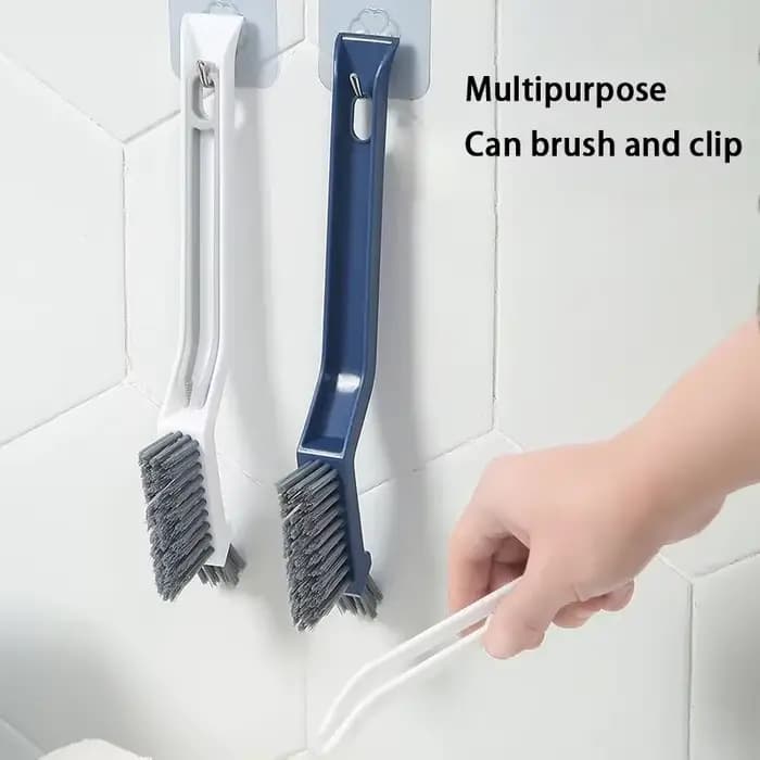 Brosse de nettoyage efficace pour coins et espaces