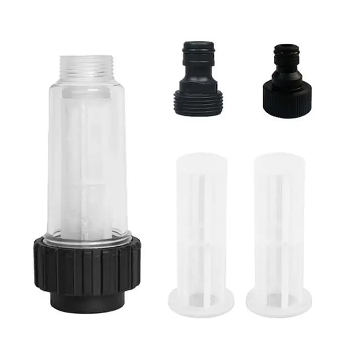 Filtre à eau pour nettoyeur haute pression G 3/4 ''filtres à eau avec 2 noyaux