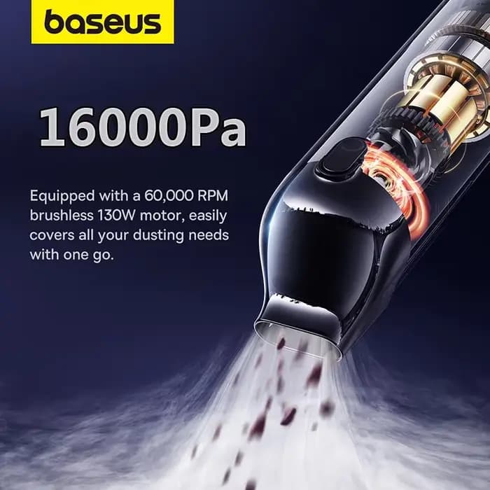 Baseus A5 16000Pa aspirateur de voiture sans fil puissant Portable Mini aspirateur automobile pour voiture maison PC Machine