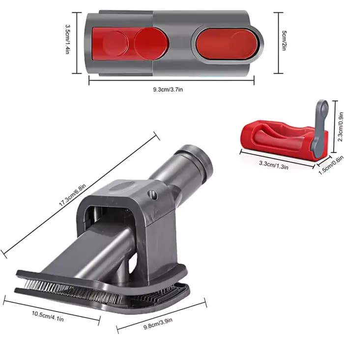 Adaptateur de brosse d'aspirateur