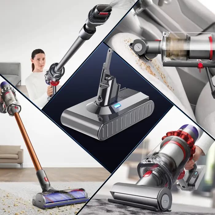 Batterie de remplacement pour aspirateur Dyson V8
