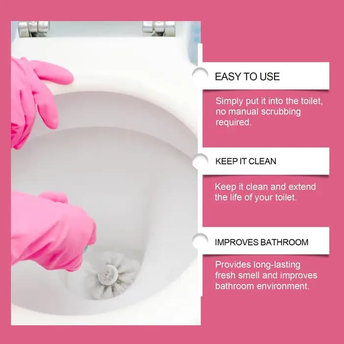 Comprimés effervescents pour toilettes - Détachant pour taches d'urine