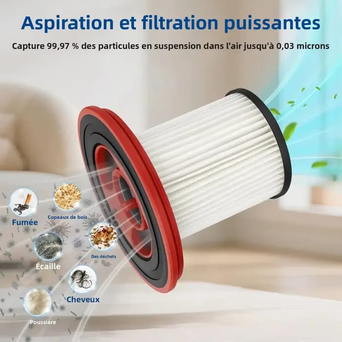 12040193 filtres lavables pour aspirateur sans fil Bosch Unlimited série 7 BKS711XXL BBS711W BBS712A BCS711GB BKS711MALL