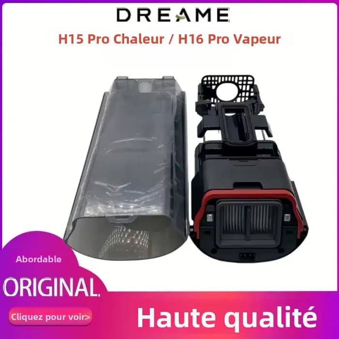 Nouveau réservoir d'eau sale d'origine Dreame pour aspirateur vapeur sec et humide
