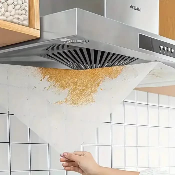 Filtres de hotte aspirante robustes - Couvertures en maille absorbant l'huile pour la ventilation de cuisine