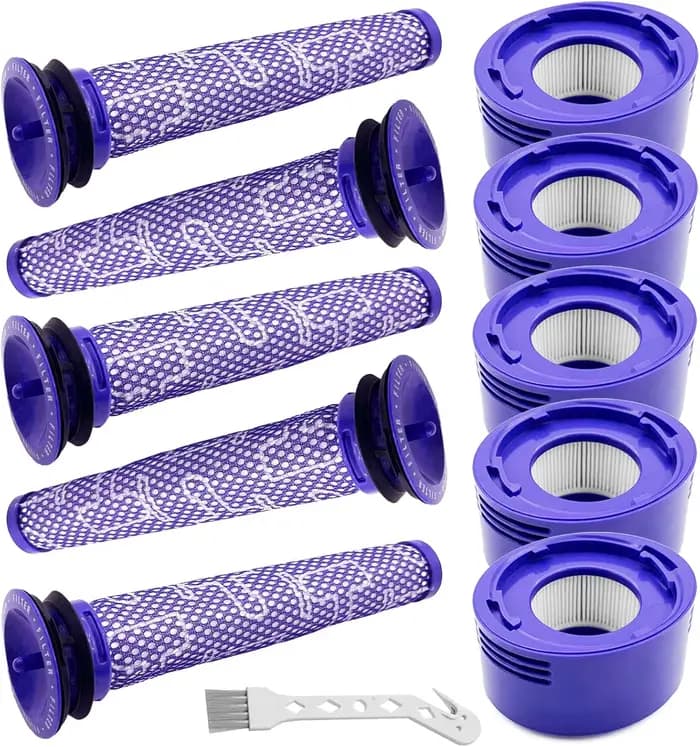 Kit de remplacement de filtres à vide V8 pour aspirateurs Dyson V7