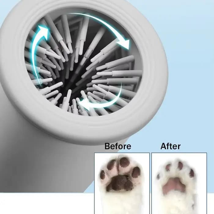 Lave-pattes de chien Portable