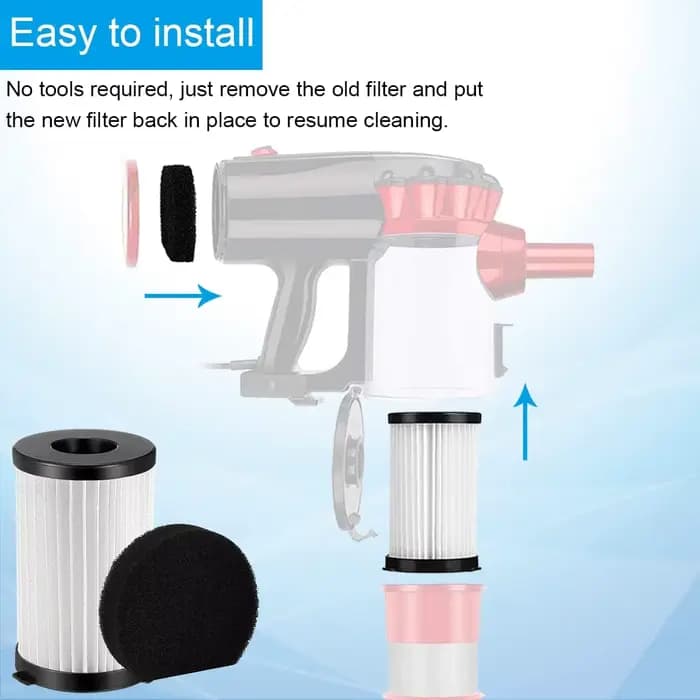 Filtre HEPA pour aspirateur MooSoo D600 D601
