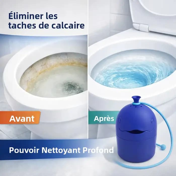 Nettoyant automatique pour cuvette de toilette