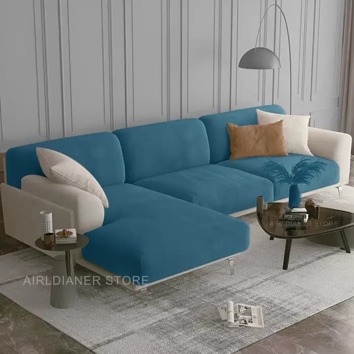 Housses de canapé souples en velours