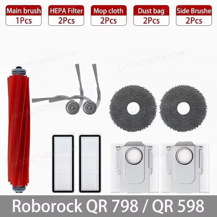 Accessoires pour aspirateur robot Roborock QR 798 / QR 598 : brosse principale