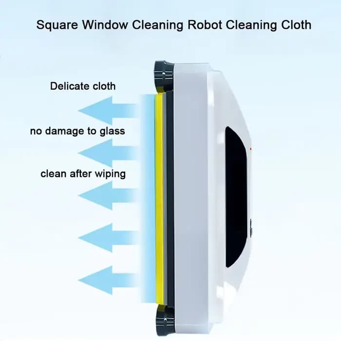 Chiffon de nettoyage pour robot lave-vitres 24x24cm