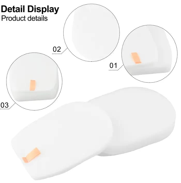 Kit de 2 filtres pour aspirateur SHARK IZ202UK IZ252UK IZ103UKGB