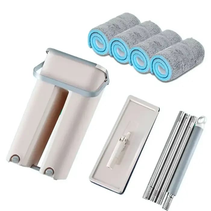 Balai serpillière en microcarence avec grille E27, pour le lavage des sols de la maison et de la cuisine