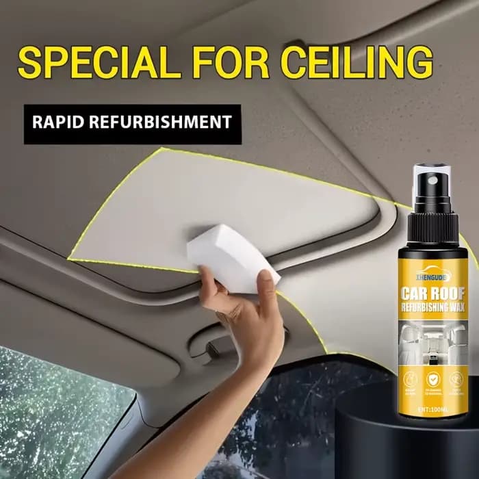 Nettoyant polissant pour l'intérieur de la voiture