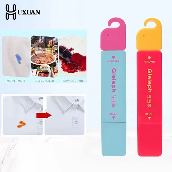 Détachant Portable 12ml pour vêtements blancs
