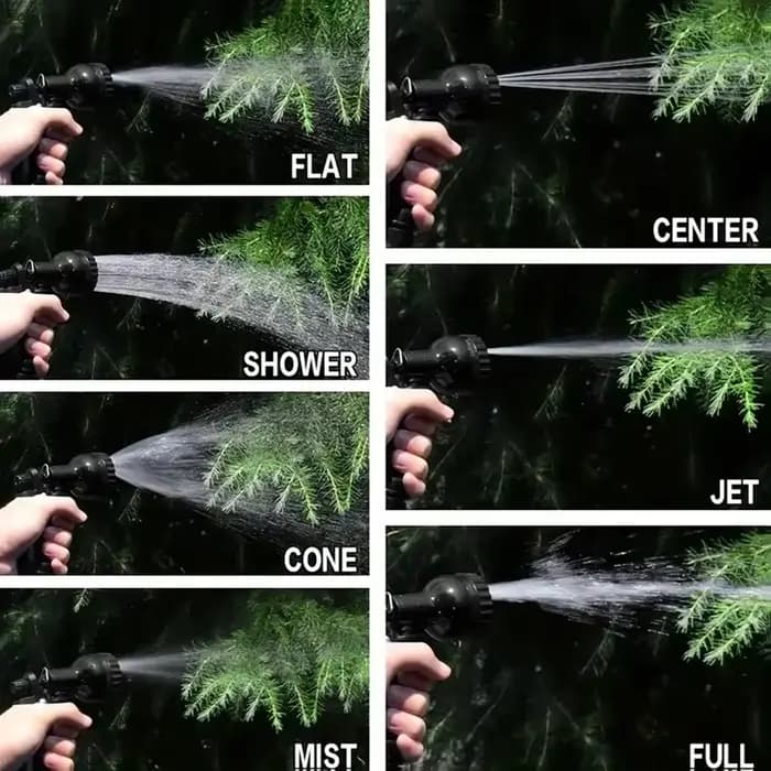 Tuyau Magique Extensible Haute Pression pour Lavage de Voiture