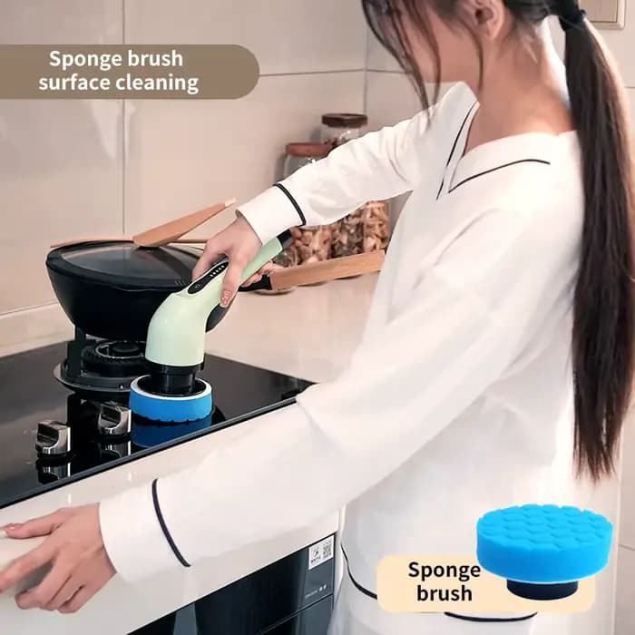 Brosse de nettoyage électrique 9 en 1
