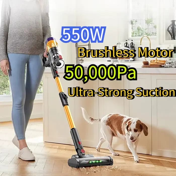 Aspirateur sans fil 50000Pa 550W