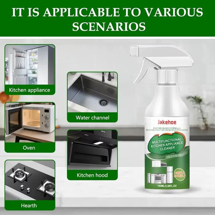 Nettoyant multifonctionnel pour appareils de cuisine