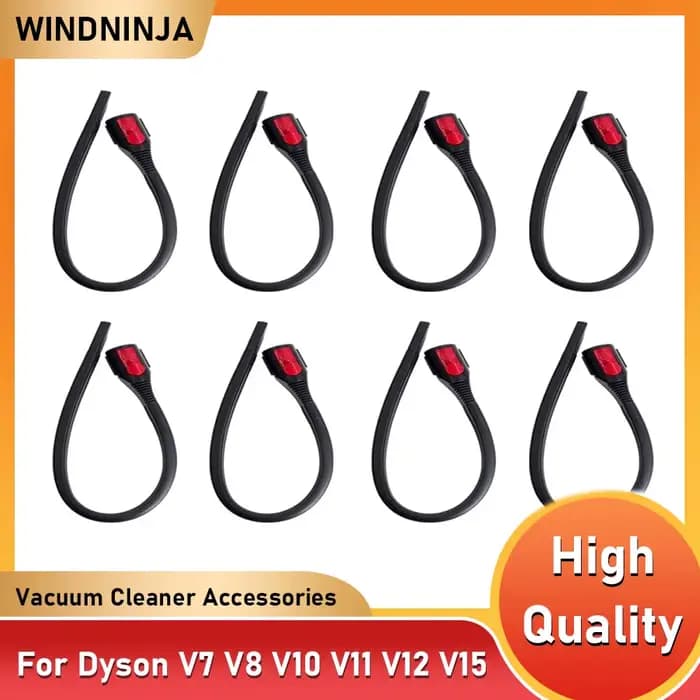 Tête de buse d'aspiration plate Flexible pour aspirateurs robots Dyson V7 V8 V10 V11 V12 V15, remplacement de tête d'aspiration pour l'élimination des acariens