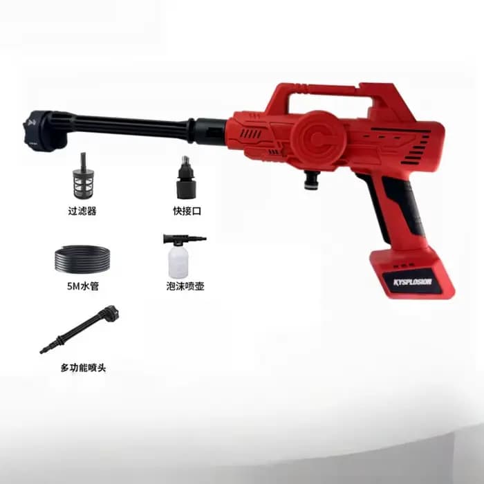 Nettoyeur haute pression portable compatible avec la batterie Milwaukee M18