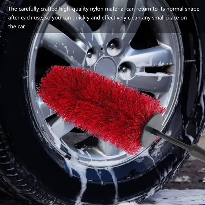 Brosse de nettoyage de pneus de jante de roue de voiture 45cm