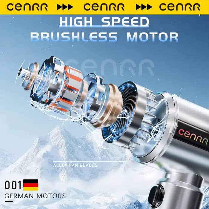 CENRR nouvel aspirateur de voiture forte aspiration puissant sans fil Portable nettoyeur