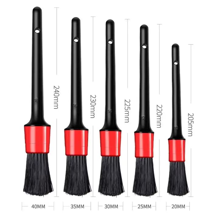 Kit de brosses de nettoyage de voiture