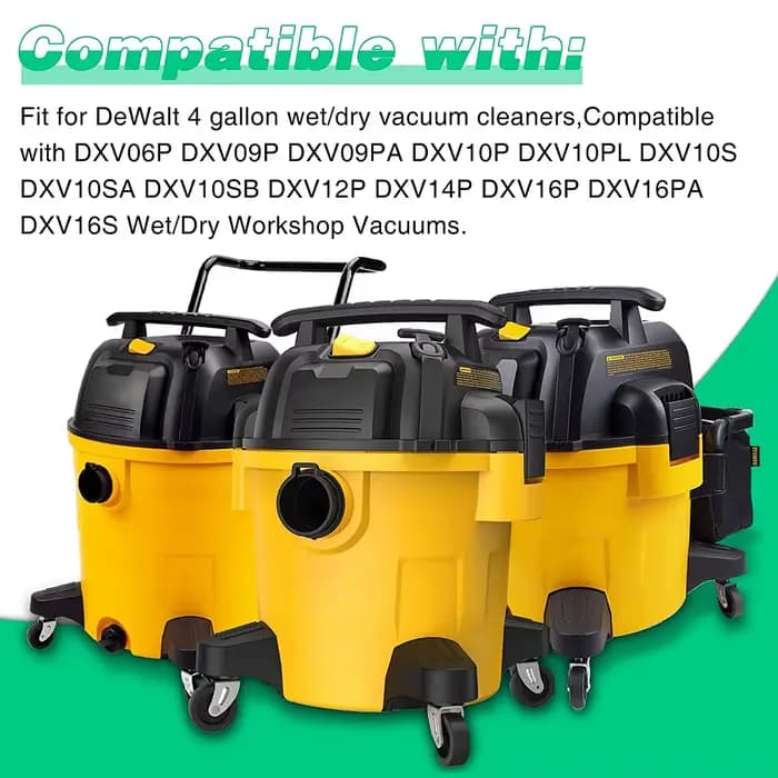 Filtre à cartouche HEPA pour DeWalt Regméthanol