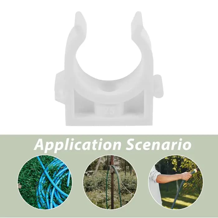Supports de tuyaux en PVC