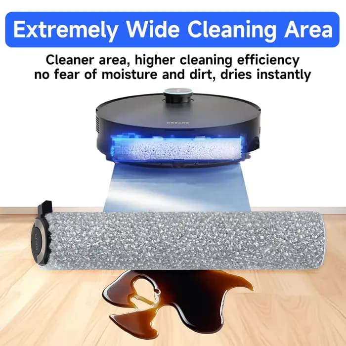Rouleau de brosse en tissu pour aspirateur robot Original Dreame Aqua10 Ultra Roller/Aqua10