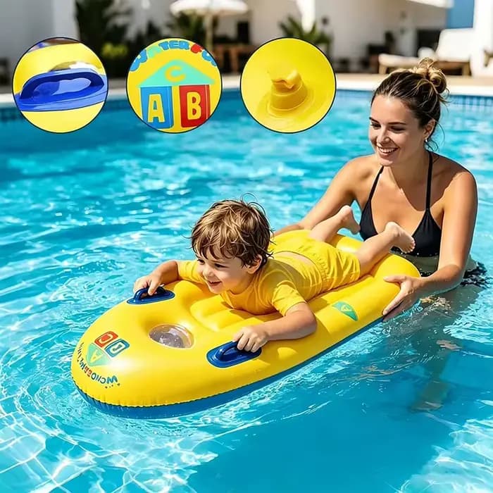 Hamac aquatique gonflable pour la natation, accessoire de piscine pour les sports nautiques d'été, décoration de fête aquatique
