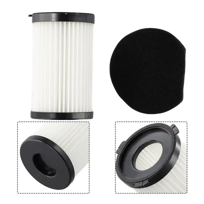 Filtre lavable réutilisable avec éponges pour aspirateur TurboTronic TT-VS6 pièces de rechange