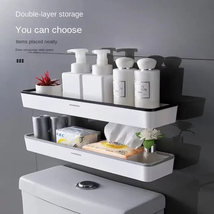 Armoire de rangement murale pour toilettes