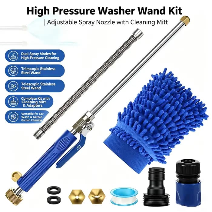 Buse de nettoyage haute pression Hydro Jet pour tuyau d'arrosage