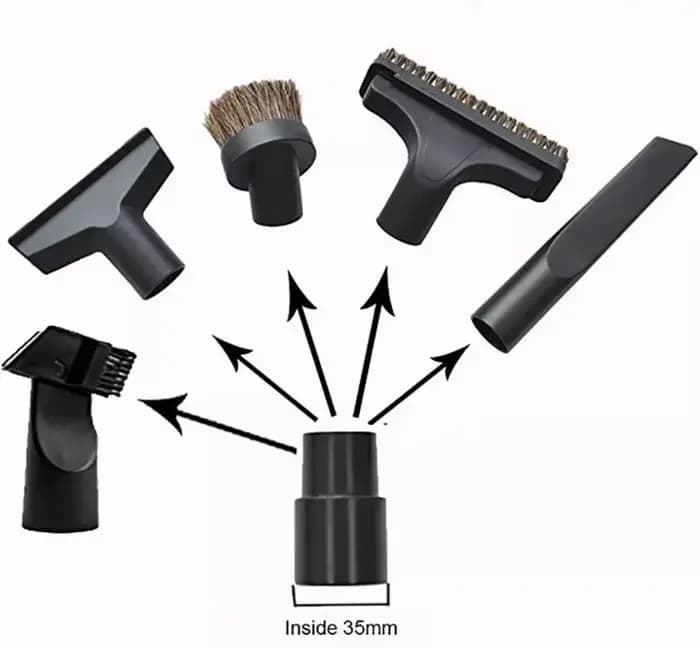 6 accessoires pour aspirateur